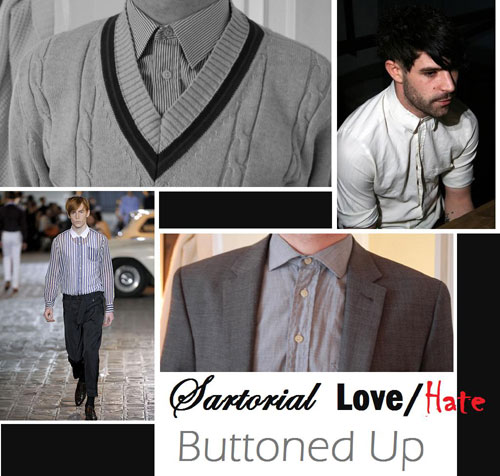 buttoned-up