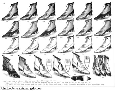 modern galoshes