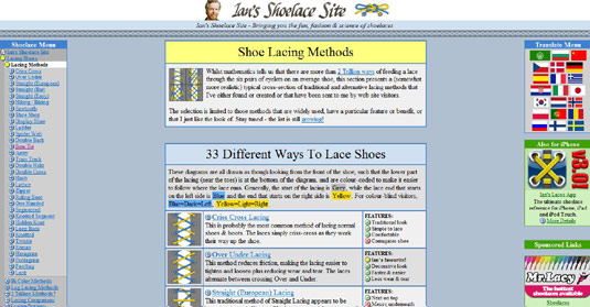 ians-shoelace-site
