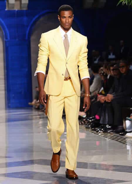 Wearing a Pastel Suit - Men's Flair