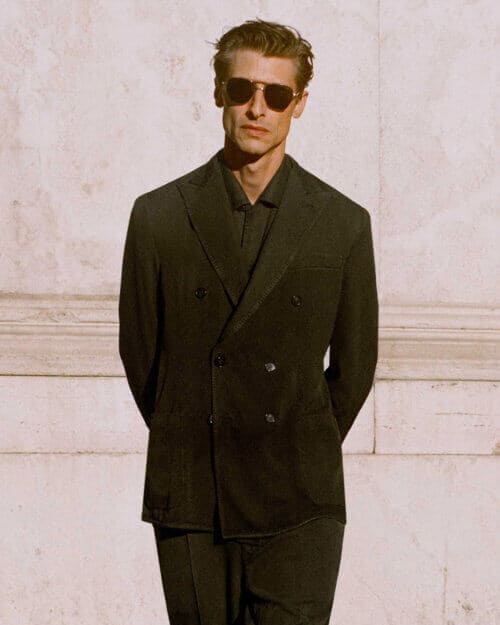 All Black Outfits For Men 16 Slick Looks For 2025 All Black Suit 500x625