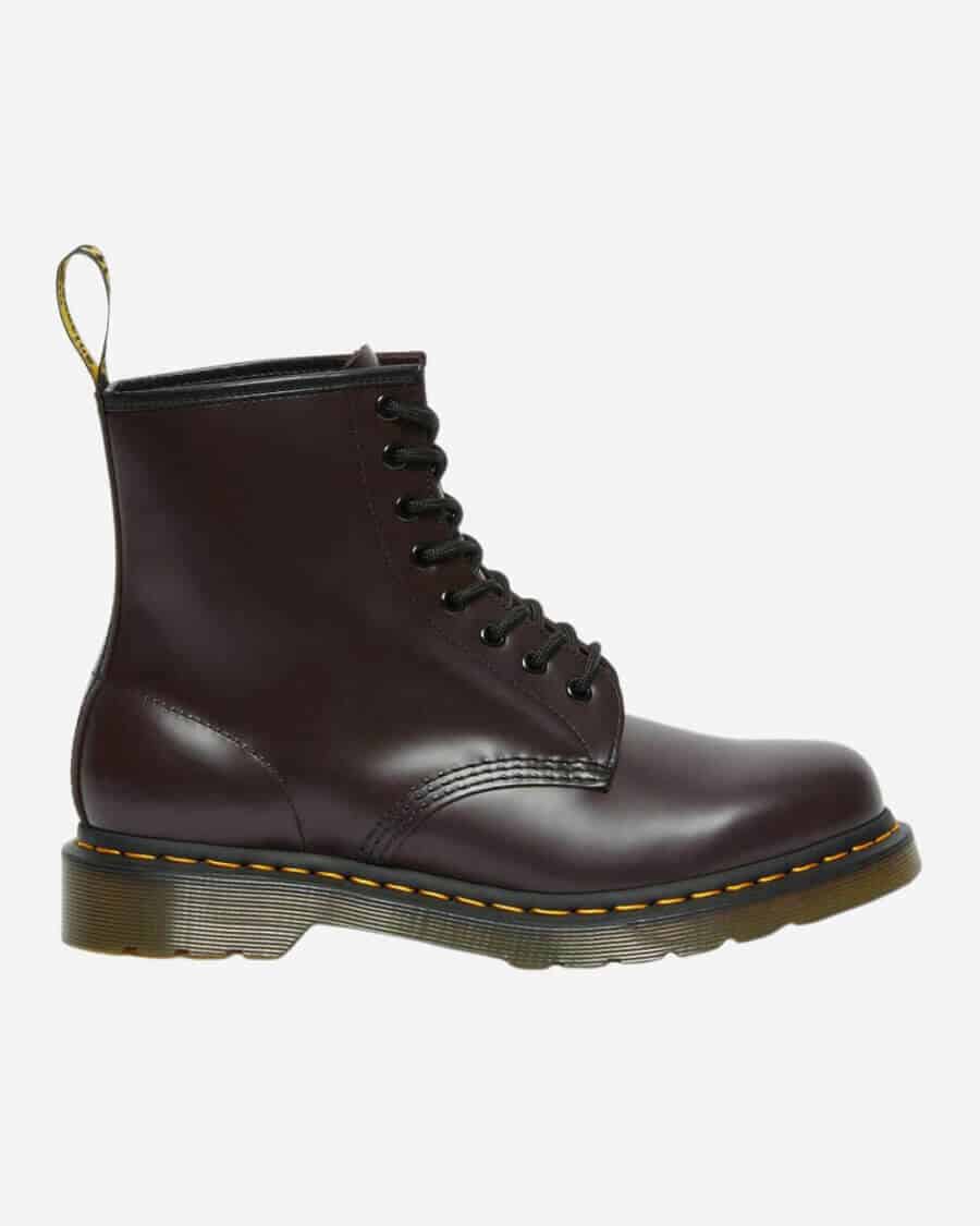 Dr. Martens 1460 Smooth Leather Lace Up Boots in Black