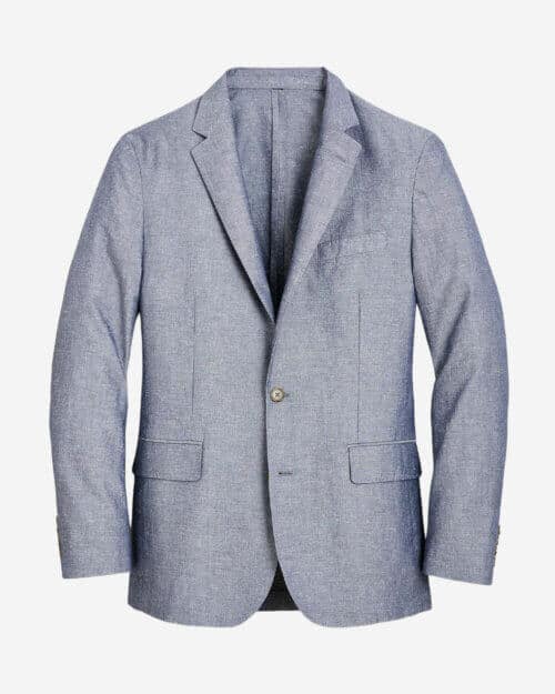 J.Crew Ludlow Slim-fit unstructured suit jacket in Irish cotton-linen