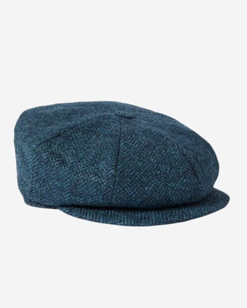 Lock & Co. Hatters Herringbone Virgin Wool-Tweed Flat Cap