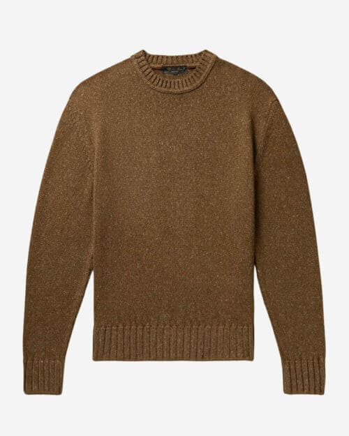 Loro Piana Shorwell Silk, Cashmere and Linen-Blend Sweater