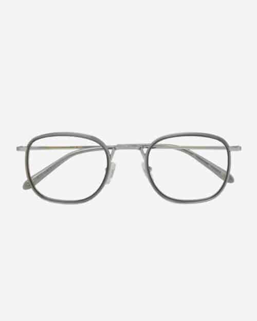 MOSCOT Drimmel Square-Frame Silver-Tone and Acetate Optical Glasses