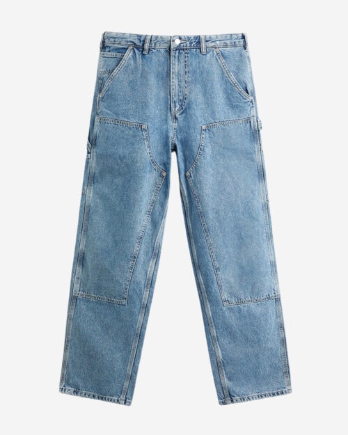 Zara Carpenter Patchwork Jeans with Pockets