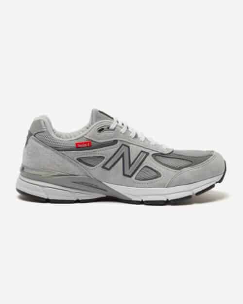 New Balance Made In USA 990v4 Suede And Mesh Trainers