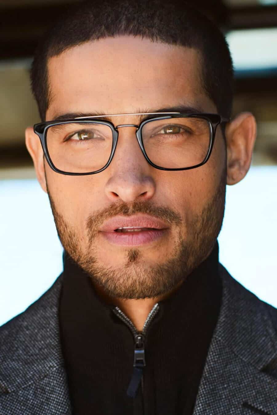 Men's brow bar glasses/spectacles trend