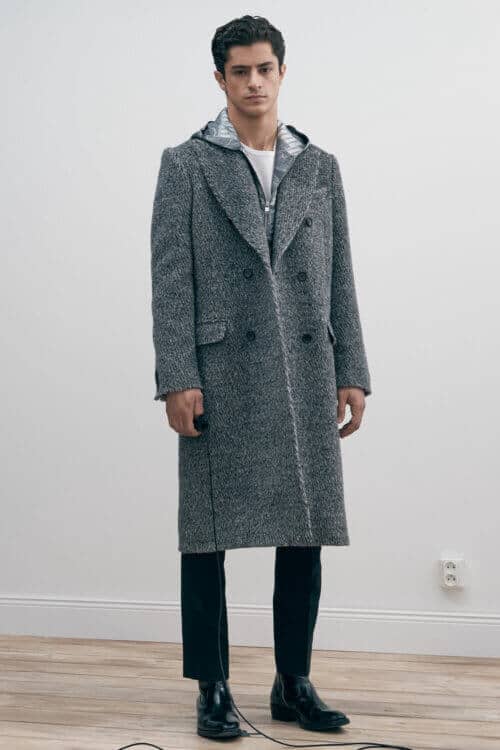 Men's Parisian Style - statement overcoat outfit for men