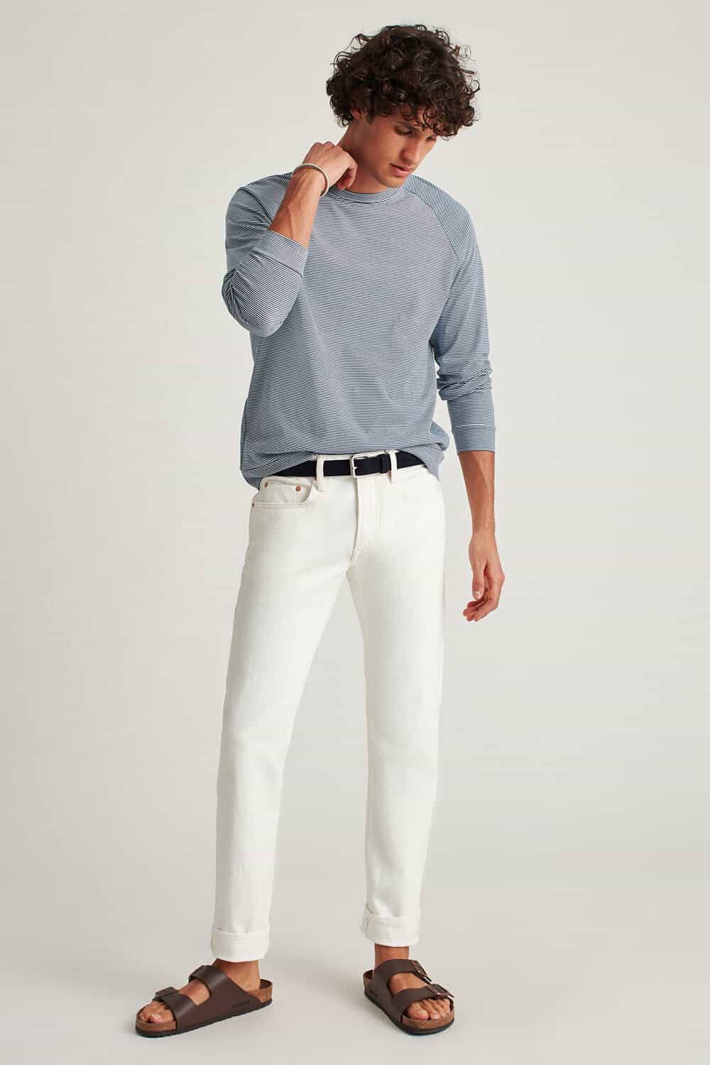 White Jeans Outfit Inspiration For Men: 16 Cool Looks For 2024