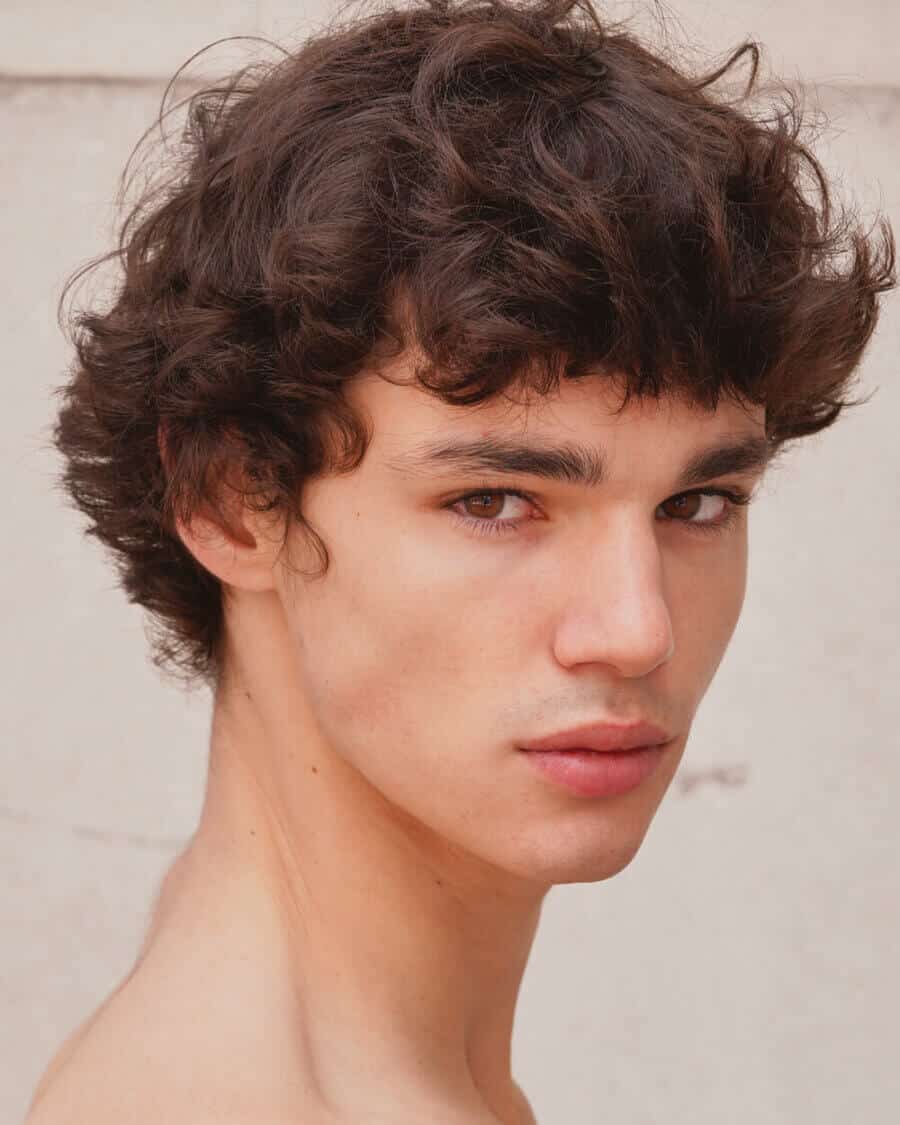 Portrait shot of male model Fernando Lindez