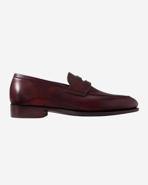 George Cleverley Bradley II Leather Penny Loafers