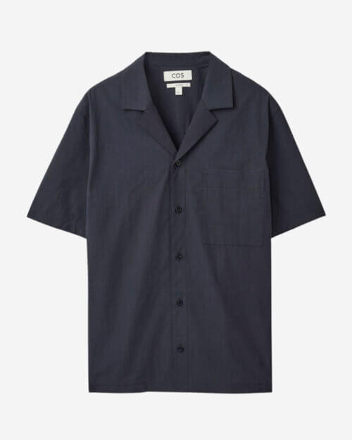 COS Oversized-Fit Camp Collar Shirt