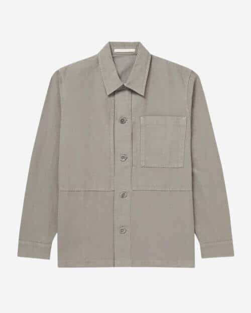 Norse Projects Kyle Cotton and Linen-Blend Overshirt
