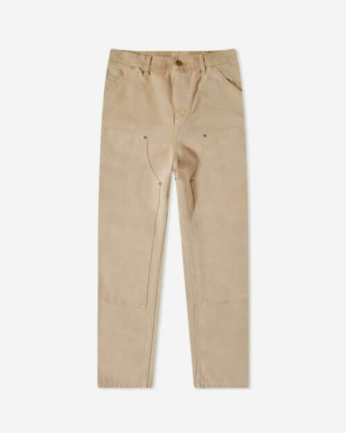 Carhartt WIP Double Knee Straight-Leg Organic Cotton-Canvas Trousers