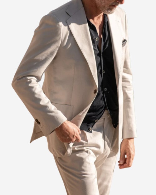Pini Parma Off-White Suit