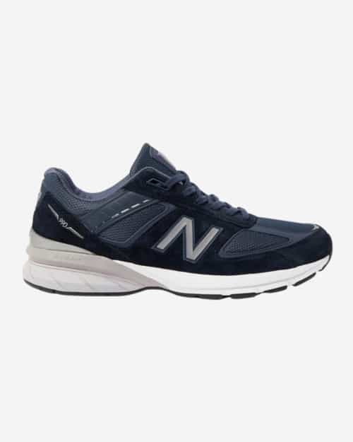 New Balance M990V5 Suede and Mesh Sneakers