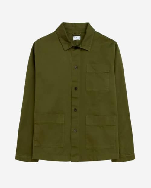 Asket The Overshirt Olive