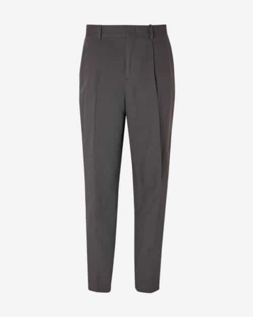 MR P. Pleated Linen and Cotton-Blend Trousers