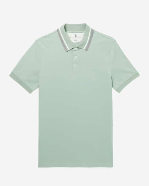 Brunello Cucinelli Slim-Fit Cotton-Pique Polo Shirt