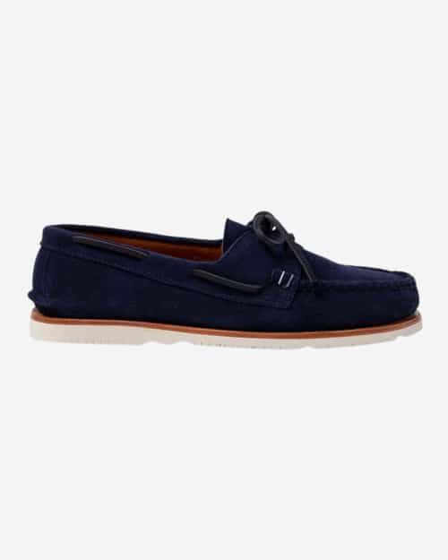 Sunspel and Sperry Suede Boat Shoe