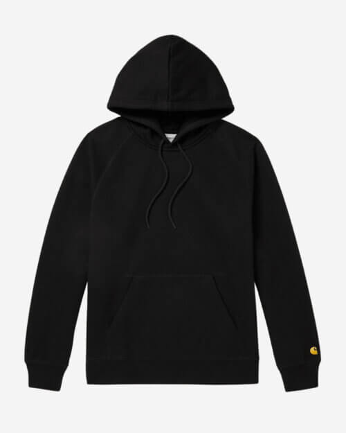 Carhartt WIP Chase Logo-Embroidered Cotton-Blend Jersey Hoodie