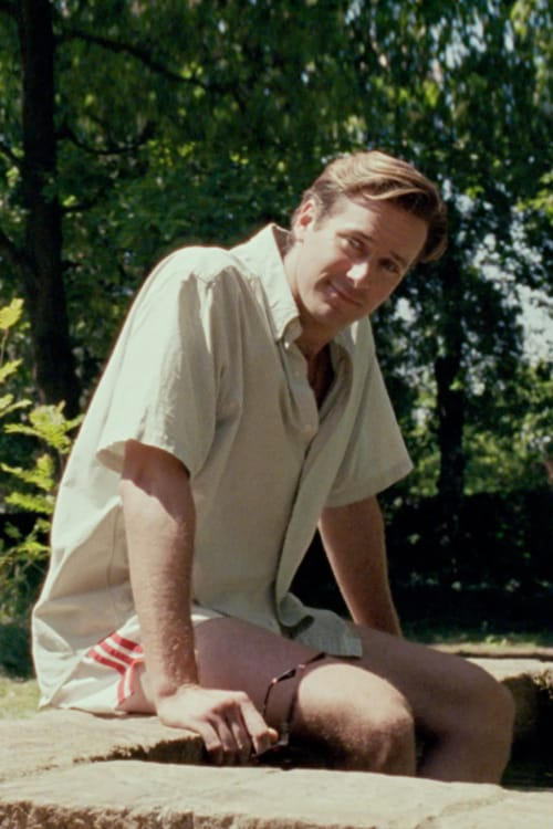 Armie Hammer in Call Me by Your Name