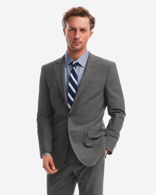 Brooks Brothers Regent Fit Stretch Wool 1818 Suit