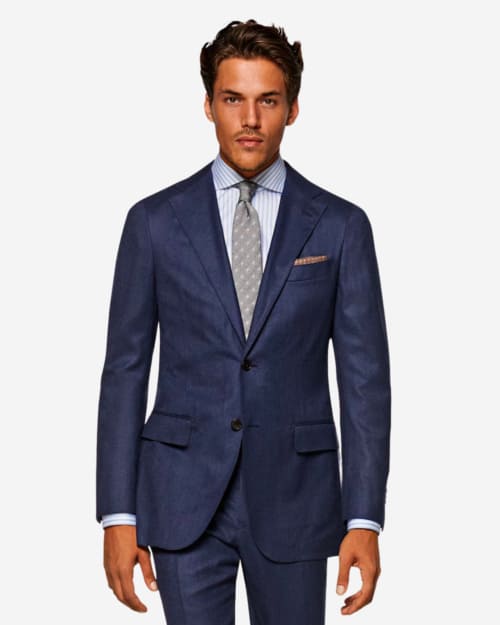 Suitsupply Mid Blue Lazio Suit