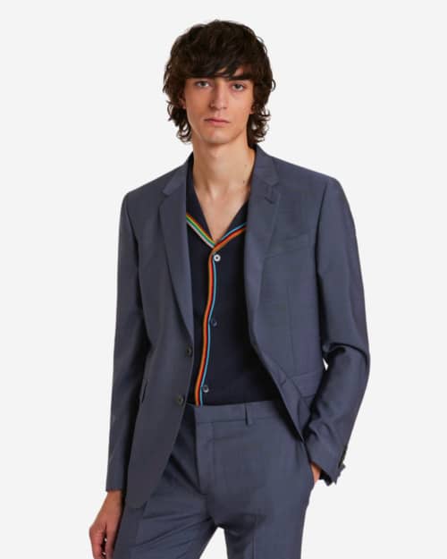 Paul Smith Slim-Fit Slate Wool-Mohair Suit