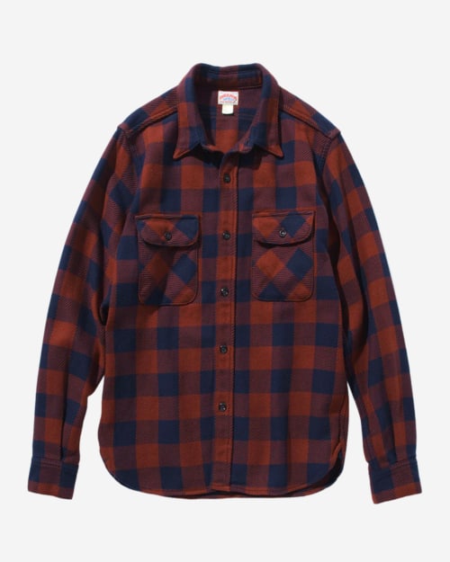 The Real McCoy’s 8HU Buffalo Check Flannel Shirt