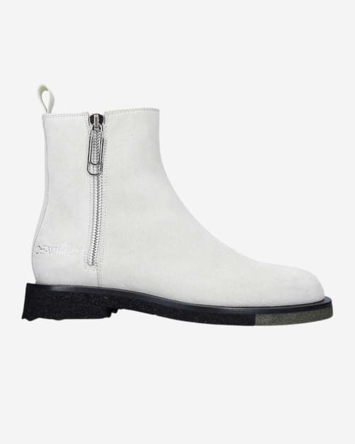 Off-White Sponge-Effect Suede Chelsea Boot