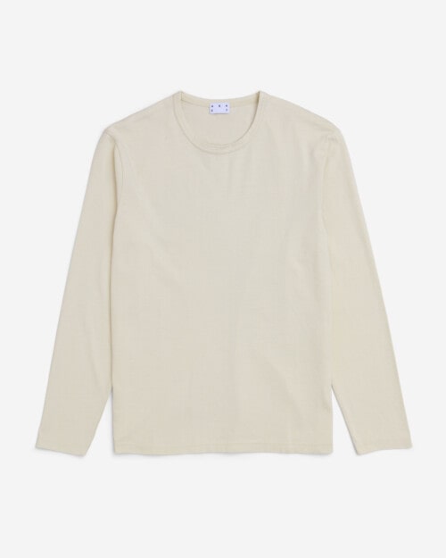 Asket The Long Sleeve T-Shirt Off White