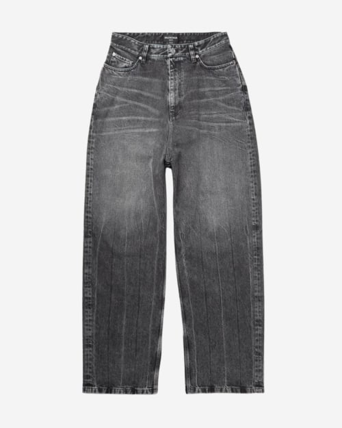Balenciaga Wide-Leg Organic Jeans