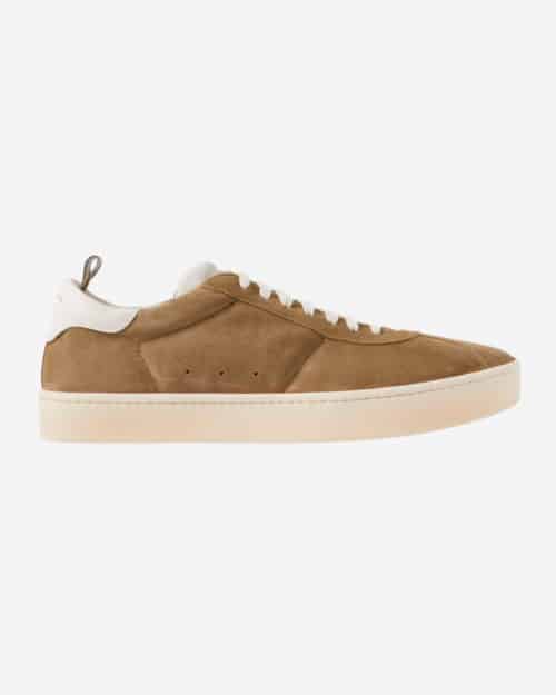 Officine Creative Kameleon Leather-Trimmed Suede Sneakers