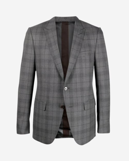 Zegna Check-Pattern Two-Piece Suit