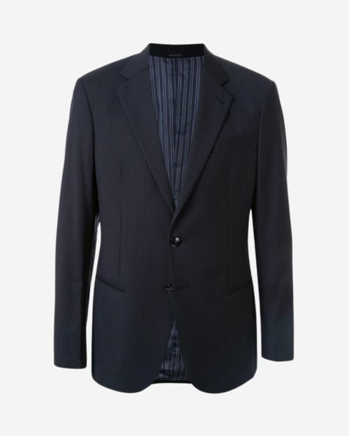 Giorgio Armani Pinstripe Two-Piece Suit