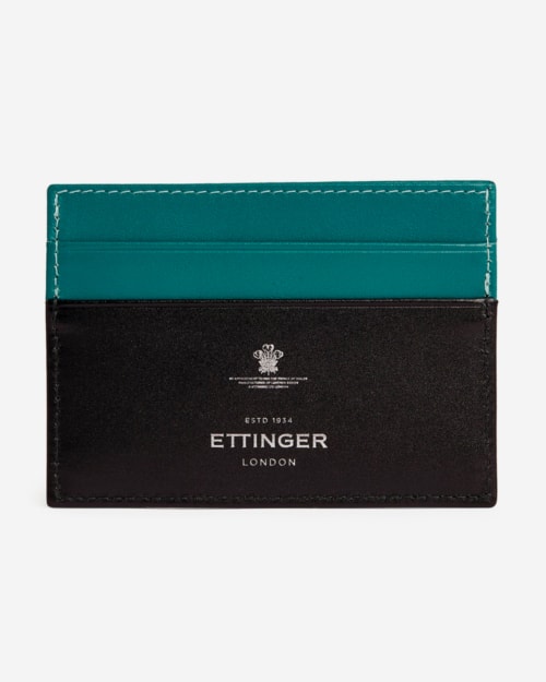 Ettinger Leather Sterling Card Holder