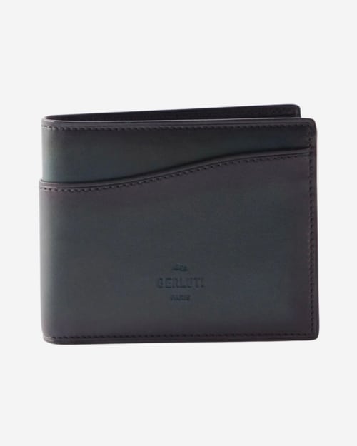 Berluti Makore Leather Bi-Fold Wallet