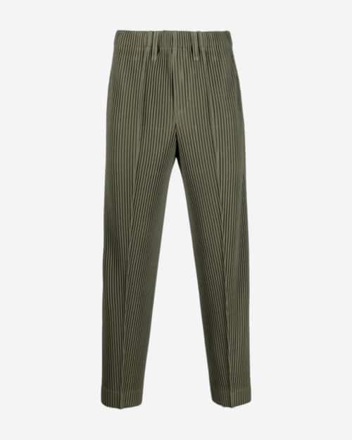 Homme Plissé Issey Miyake Ribbed Tapered-Trousers