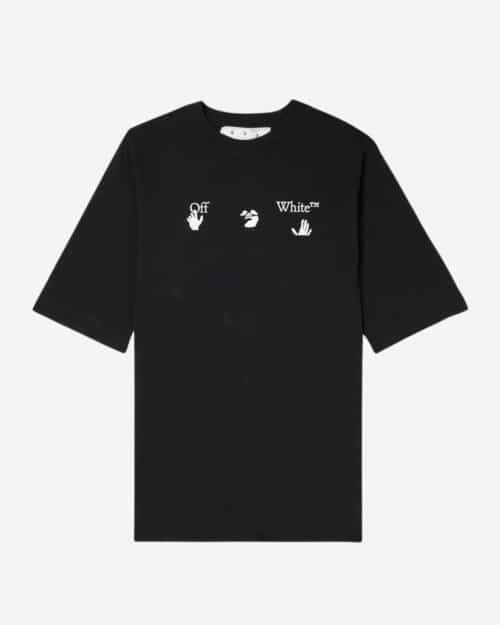 Off-White Printed Cotton-Blend Jersey T-Shirt