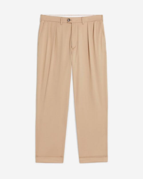 Mackintosh Field Beige Cotton Chino Trousers