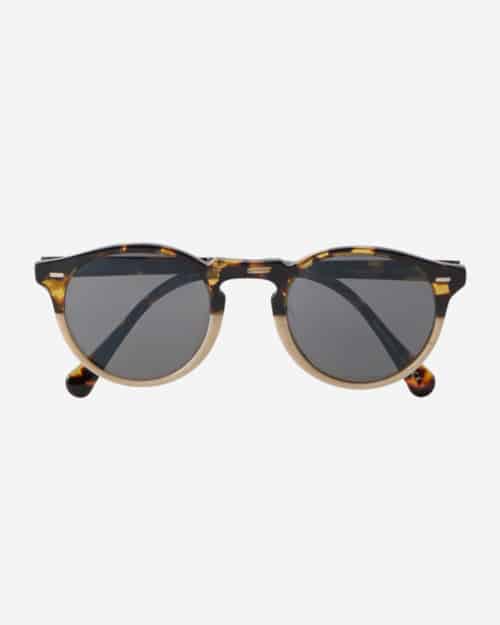 Oliver Peoples Gregory Peck 1962 Foldable Round-Frame Acetate Sunglasses