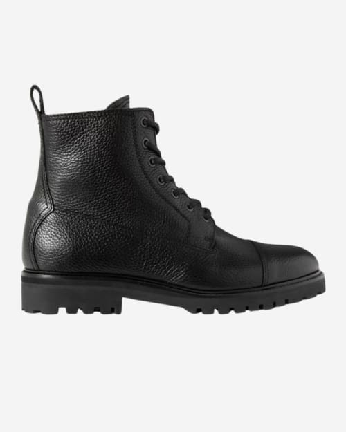 Belstaff Alperton Full-Grain Leather Boots