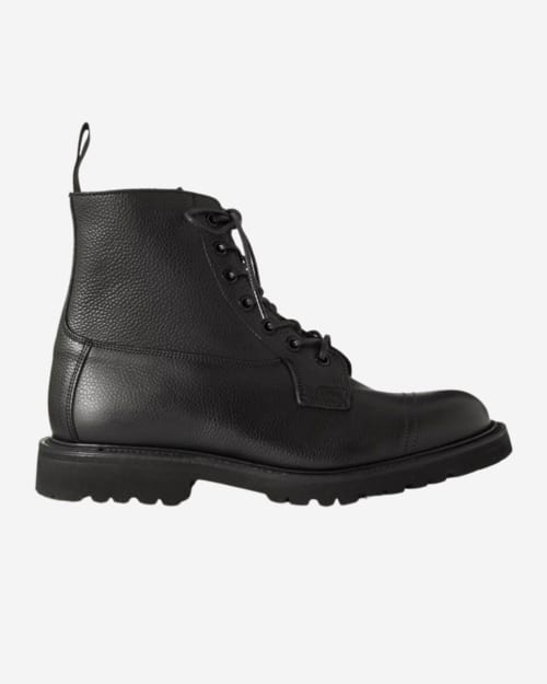 Tricker’s Grassmere Pebble-Grain Leather Boots
