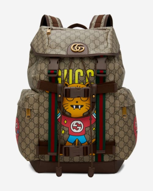 Gucci Beige Pablo Delcielo Edition Backpack