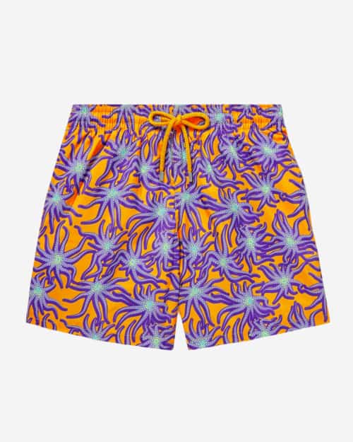 Vilebrequin Mahina Slim-Fit Mid-Length Printed Recycled Swim Shorts