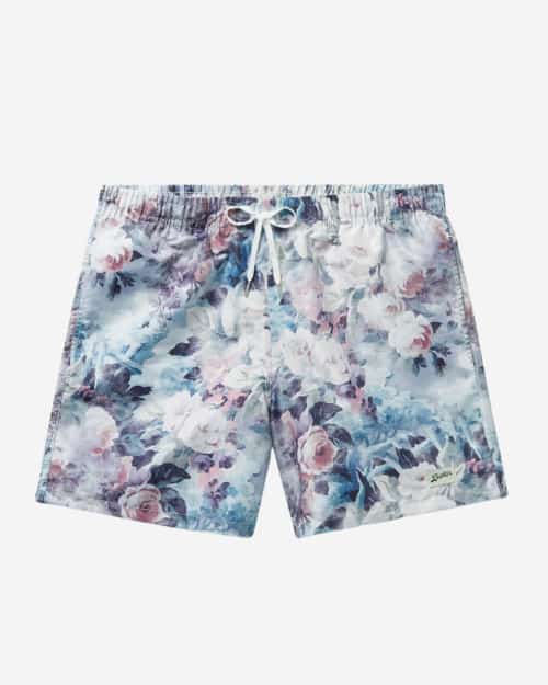 Bather Rose Garden Straight-Leg Short-Length Printed Recycled Swim Shorts
