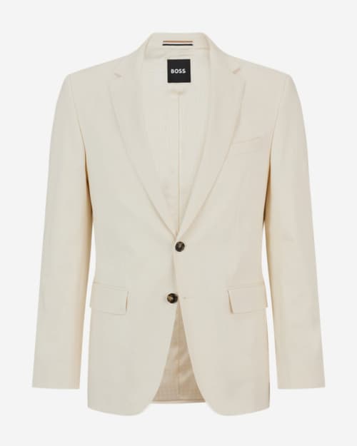 Hugo Boss Slim-fit two-piece suit in stretch cotton